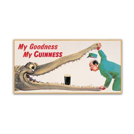 Guinness Brewery 'My Goodness My Guinness XVI' Canvas Art,16x32